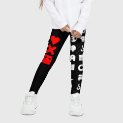 Детские леггинсы 3D Любовь, смерть и роботы - фото 2