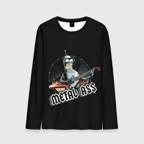 Мужской лонгслив 3D Metal Bender