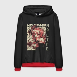 Мужская толстовка 3D Нет игры нет жизни Широ