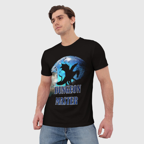 Мужская футболка 3D Dungeon Master, цвет 3D печать - фото 3