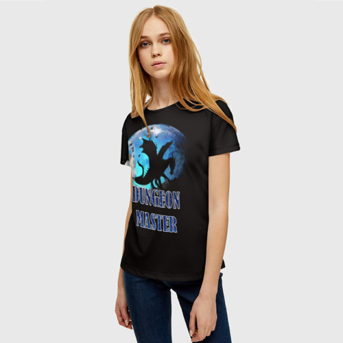 Женская футболка 3D Dungeon Master, цвет 3D печать - фото 3