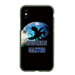 Чехол для iPhone XS Max матовый Dungeon Master