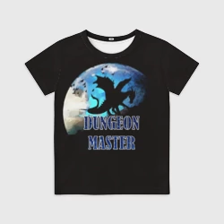 Детская футболка 3D Dungeon Master