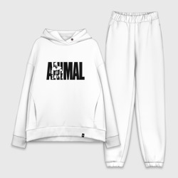 Женский костюм хлопок Oversize Animal энимал