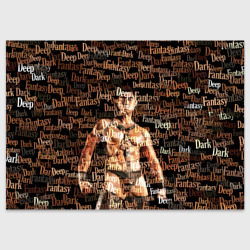 Поздравительная открытка Deep Dark Fantasy Darkholme gachi meme