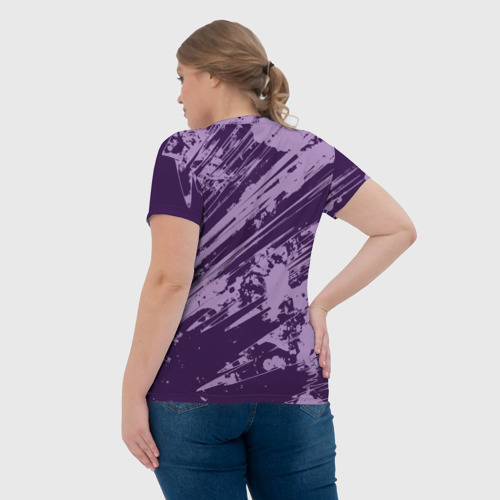 Женская футболка 3D Shiro art, цвет 3D печать - фото 7