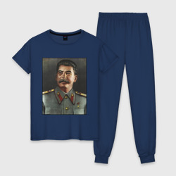 Женская пижама хлопок Сталин Портрет
