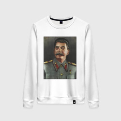 Женский свитшот хлопок Сталин Портрет