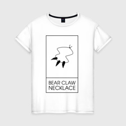 Bear Claw – Женская футболка хлопок с принтом купить со скидкой в -20%