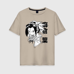Женская футболка хлопок Oversize Asakura Shaman