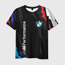 Футболка 3D BMW M PERFORMANCE / БМВ М  (Мужская)