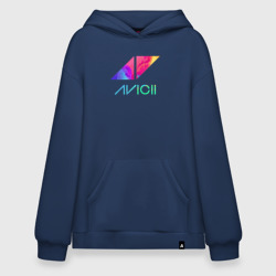 Худи SuperOversize хлопок Avicii Rainbow