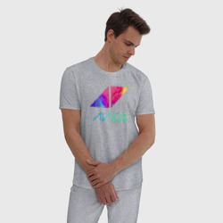 Мужская пижама хлопок Avicii Rainbow - фото 2