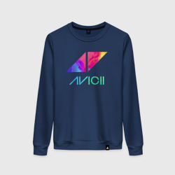 Женский свитшот хлопок Avicii Rainbow