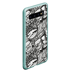 Чехол для Samsung Galaxy S10 Тату ретро - фото 2
