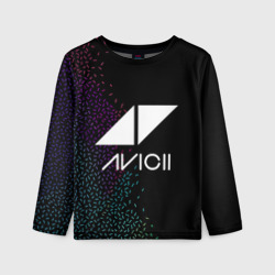 Детский лонгслив 3D Avicii Rainbow style