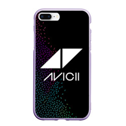 Чехол для iPhone 7Plus/8 Plus матовый Avicii Rainbow style