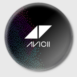 Значок Avicii Rainbow style