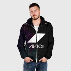 Мужская ветровка 3D Avicii Rainbow style - фото 2