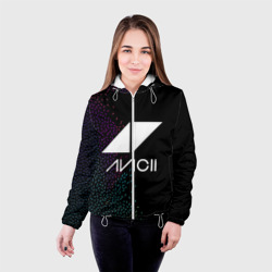 Женская куртка 3D Avicii Rainbow style - фото 2