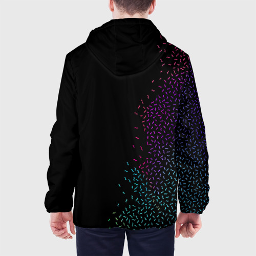 Мужская куртка 3D Avicii Rainbow style, цвет 3D печать - фото 5