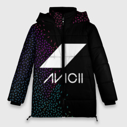 Женская зимняя куртка Oversize Avicii Rainbow style