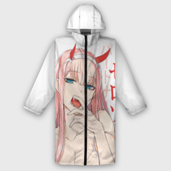 Мужской дождевик 3D Darling in the Franxx Zero Two