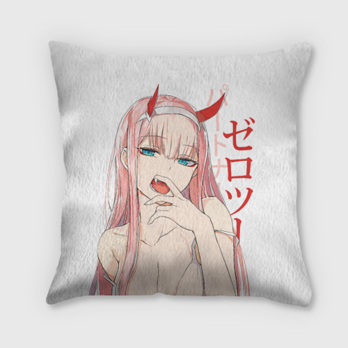 Подушка 3D Darling in the Franxx Zero Two