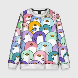 Детский свитшот 3D Пингвины