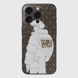 Чехол для iPhone 16 Pro силиконовый с защитой камеры Cowboy Bebop fashion