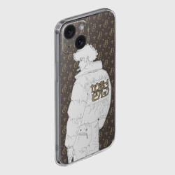 Чехол для iPhone 15 силиконовый с защитой камеры Cowboy Bebop fashion - фото 2