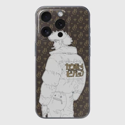 Чехол для iPhone 15 Pro силиконовый с защитой камеры Cowboy Bebop fashion