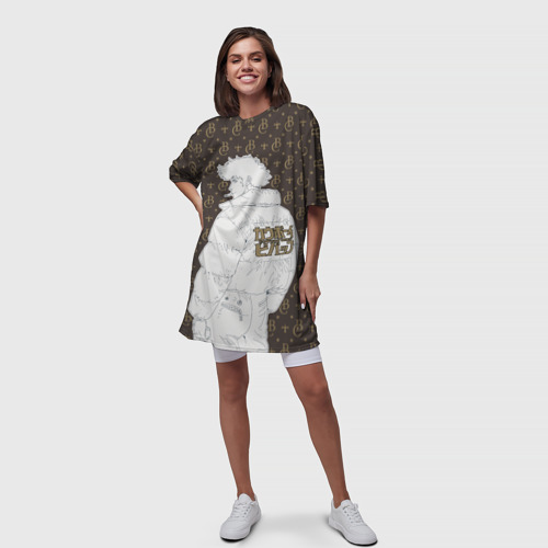 Платье-футболка 3D Cowboy Bebop fashion, цвет 3D печать - фото 5