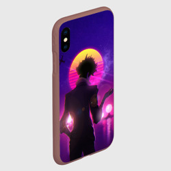 Чехол для iPhone XS Max матовый Cowboy Bebop. Spike Spiegel - фото 2