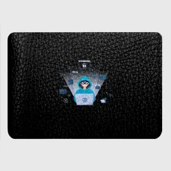 Картхолдер с принтом Программист hacker - фото 2