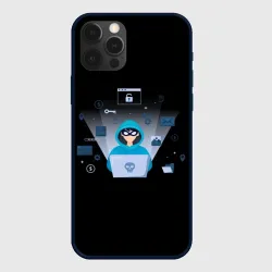 Чехол для iPhone 12 Pro Программист hacker