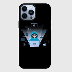 Чехол для iPhone 13 Pro Max Программист hacker