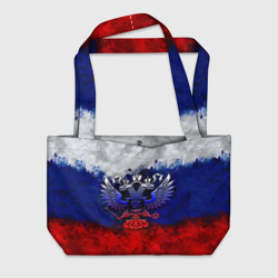 Пляжная сумка 3D Россия Russia Герб