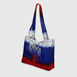 Пляжная сумка 3D Россия Russia Герб - фото 2
