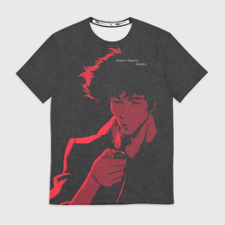 Мужская футболка 3D Cowboy Bebop. Спайк Шпигель