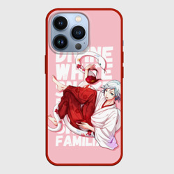 Чехол для iPhone 13 Pro Divine white snake