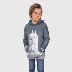 Детская толстовка 3D Демон-лис Томоэ - фото 2