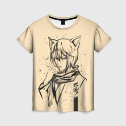Женская футболка 3D Kitsune Tomoe
