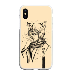 Чехол для iPhone XS Max матовый Kitsune Tomoe