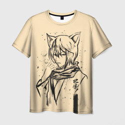 Мужская футболка 3D Kitsune Tomoe