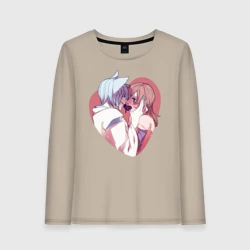 Женский лонгслив хлопок Tomoe and Nanami Kiss
