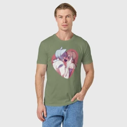 Мужская футболка хлопок Tomoe and Nanami Kiss - фото 2