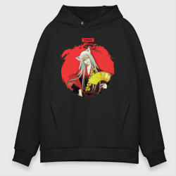 Мужское худи Oversize хлопок Red Tomoe