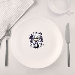 Набор: тарелка + кружка Kitsune Chibi - фото 2