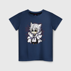 Kitsune Chibi – Футболка из хлопка с принтом купить со скидкой в -20%